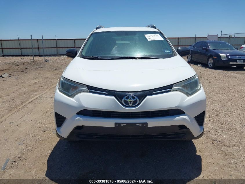 2016 Toyota Rav4 Le VIN: 2T3ZFREVXGW236840 Lot: 39381078