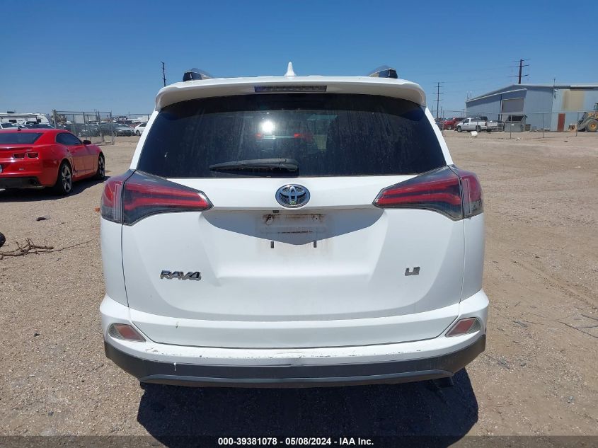 2016 Toyota Rav4 Le VIN: 2T3ZFREVXGW236840 Lot: 39381078