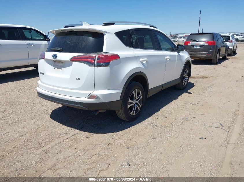 2016 Toyota Rav4 Le VIN: 2T3ZFREVXGW236840 Lot: 39381078