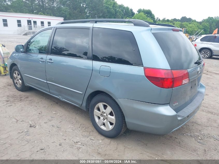 2005 Toyota Sienna Xle VIN: 5TDZA22C95S312054 Lot: 39381081