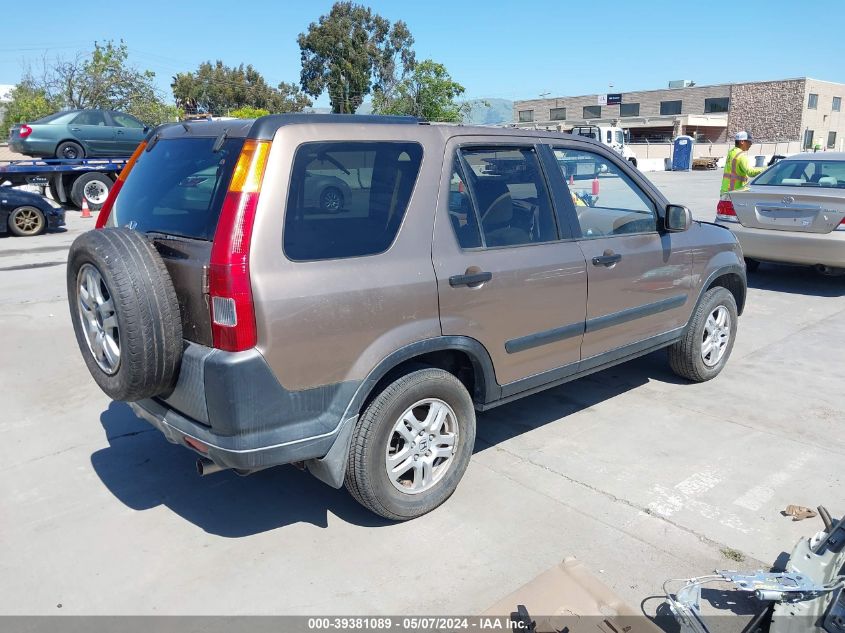 2003 Honda Cr-V Ex VIN: JHLRD78833C035930 Lot: 39381089