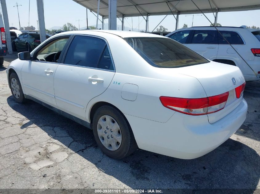 2003 Honda Accord 2.4 Lx VIN: JHMCM56353C079070 Lot: 39381101