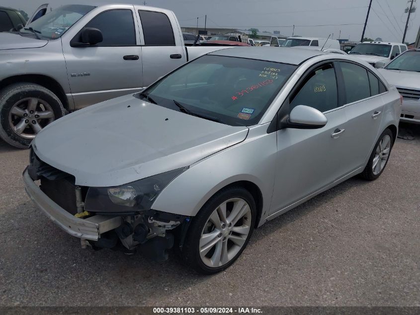 2015 Chevrolet Cruze Ltz VIN: 1G1PG5SB4F7188813 Lot: 39381103