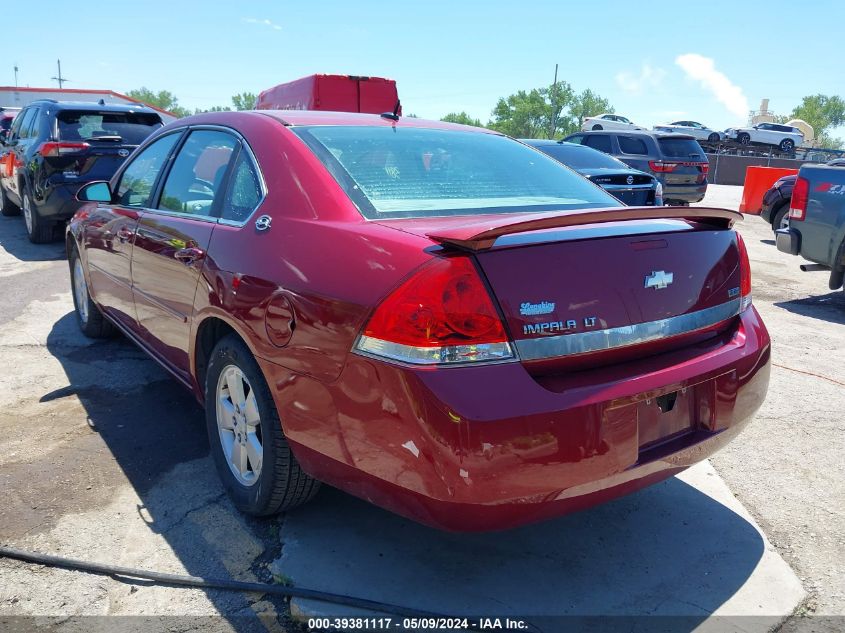 2008 Chevrolet Impala Lt VIN: 2G1WT58K681378613 Lot: 39381117