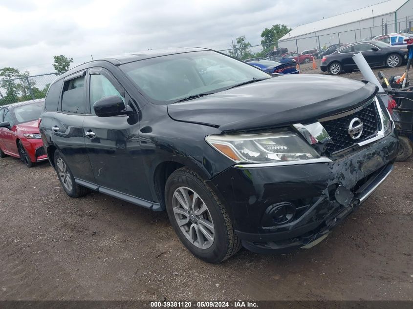 2014 Nissan Pathfinder Platinum/S/Sl/Sv VIN: 5N1AR2MM3EC713186 Lot: 39381120