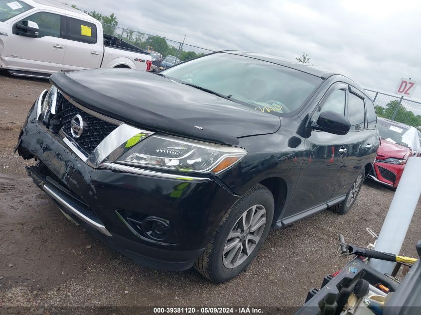 2014 Nissan Pathfinder Platinum/S/Sl/Sv VIN: 5N1AR2MM3EC713186 Lot: 39381120