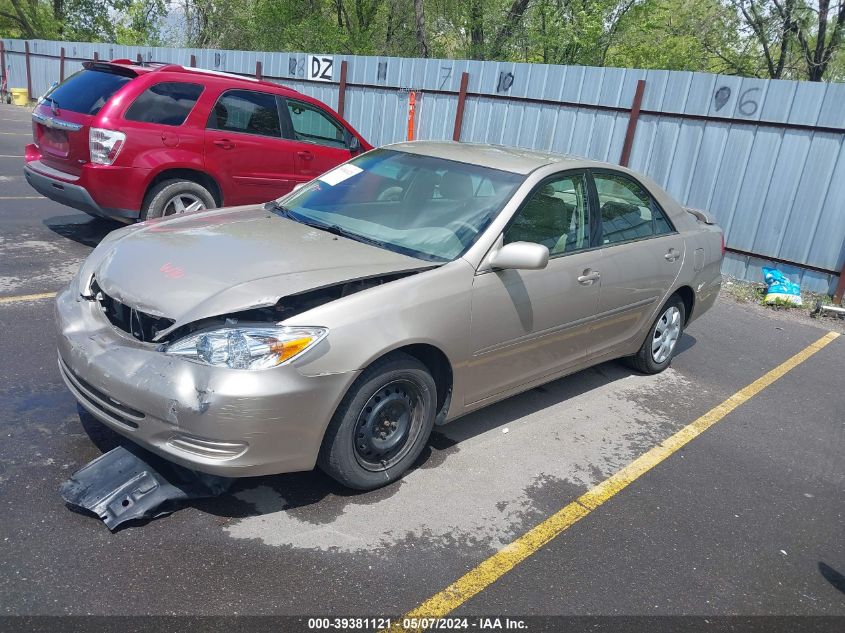 2003 Toyota Camry Le VIN: 4T1BE32K73U709740 Lot: 39381121