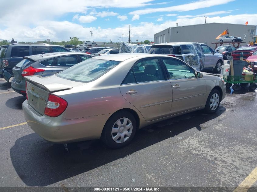 2003 Toyota Camry Le VIN: 4T1BE32K73U709740 Lot: 39381121