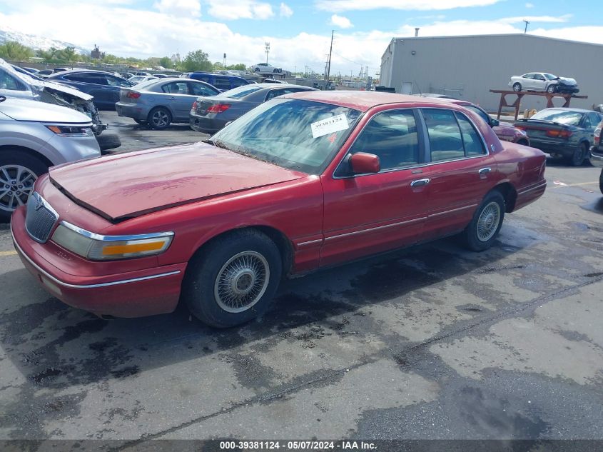 1996 Mercury Grand Marquis Gs VIN: 2MELM74W7TX615416 Lot: 39381124