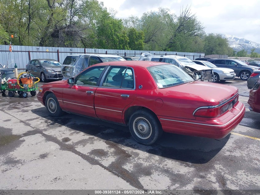 1996 Mercury Grand Marquis Gs VIN: 2MELM74W7TX615416 Lot: 39381124