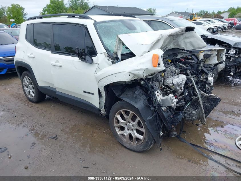 2015 Jeep Renegade Latitude VIN: ZACCJBBT3FPC10625 Lot: 39381127