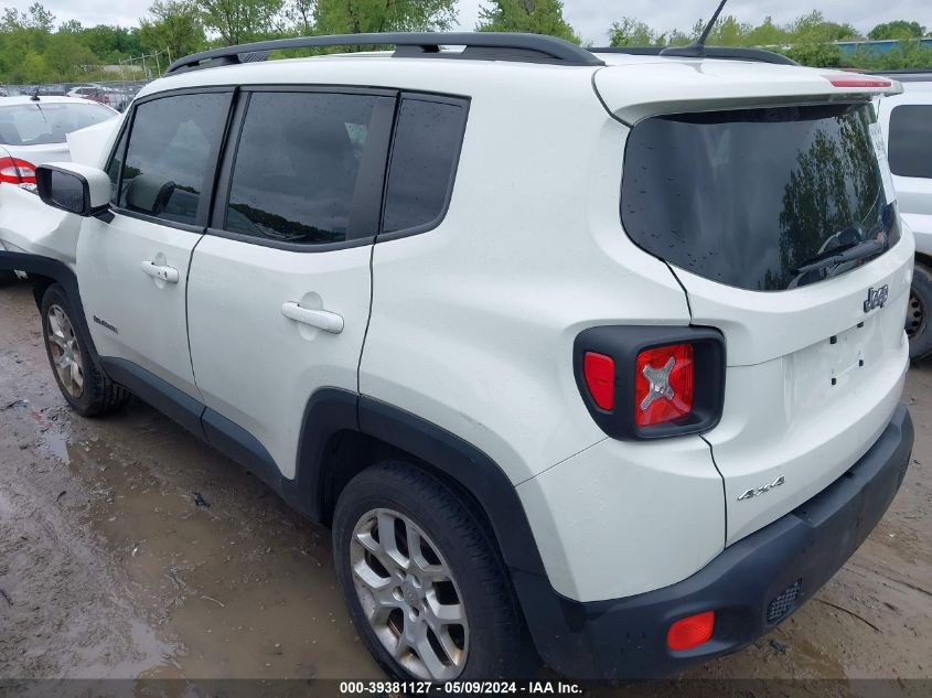 2015 Jeep Renegade Latitude VIN: ZACCJBBT3FPC10625 Lot: 39381127