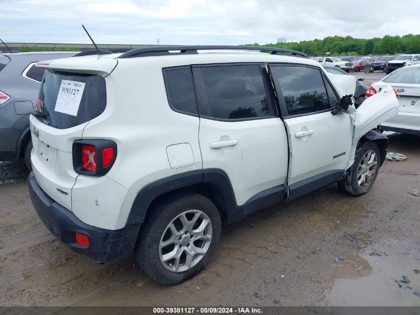 2015 Jeep Renegade Latitude VIN: ZACCJBBT3FPC10625 Lot: 39381127