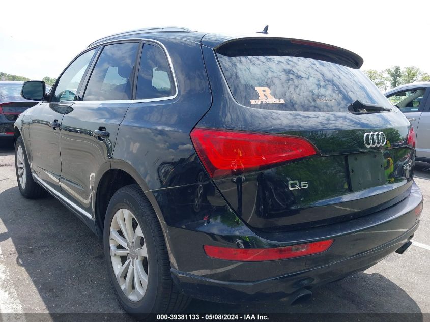 2014 Audi Q5 2.0T Premium VIN: WA1LFAFP7EA074050 Lot: 39381133