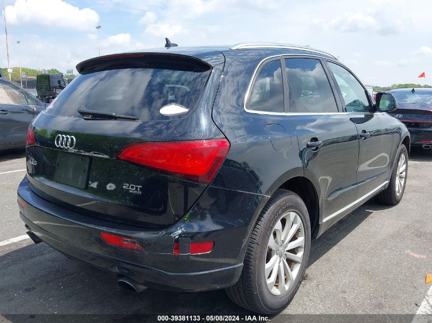 2014 Audi Q5 2.0T Premium VIN: WA1LFAFP7EA074050 Lot: 39381133