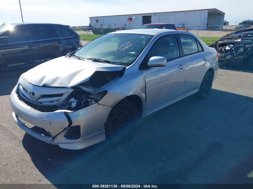 2012 Toyota Corolla Le VIN: 2T1BU4EE2CC827663 Lot: 39381138