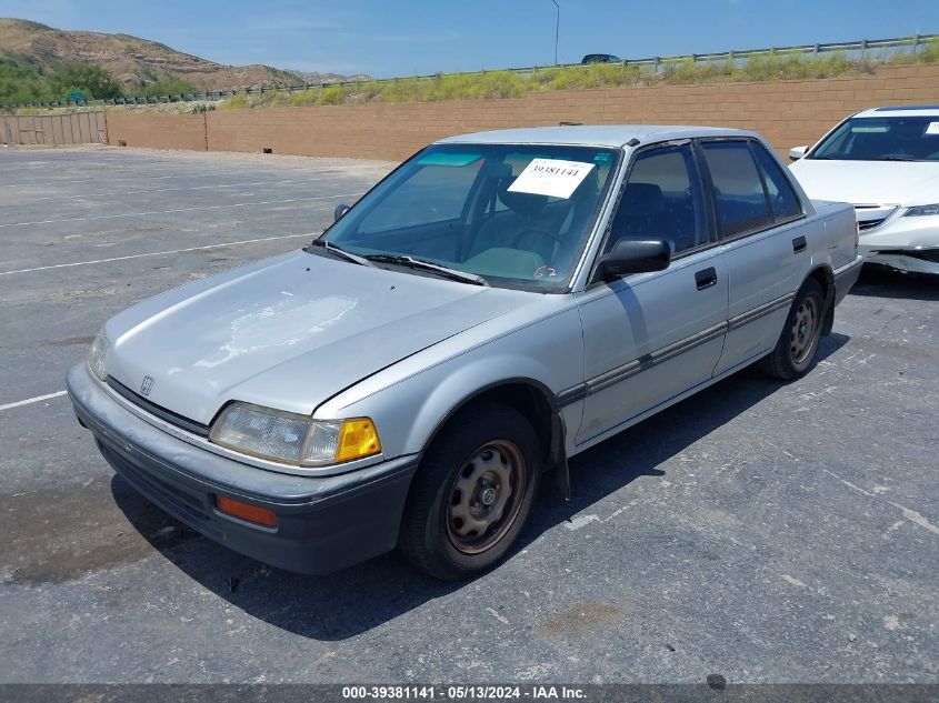 1989 Honda Civic Dx VIN: JHMED3540KS004630 Lot: 39381141