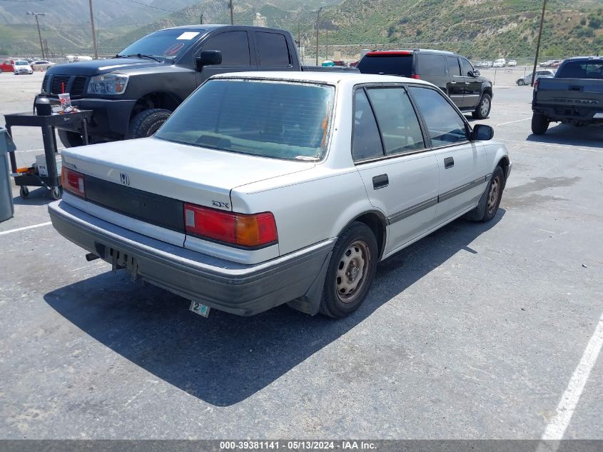 1989 Honda Civic Dx VIN: JHMED3540KS004630 Lot: 39381141