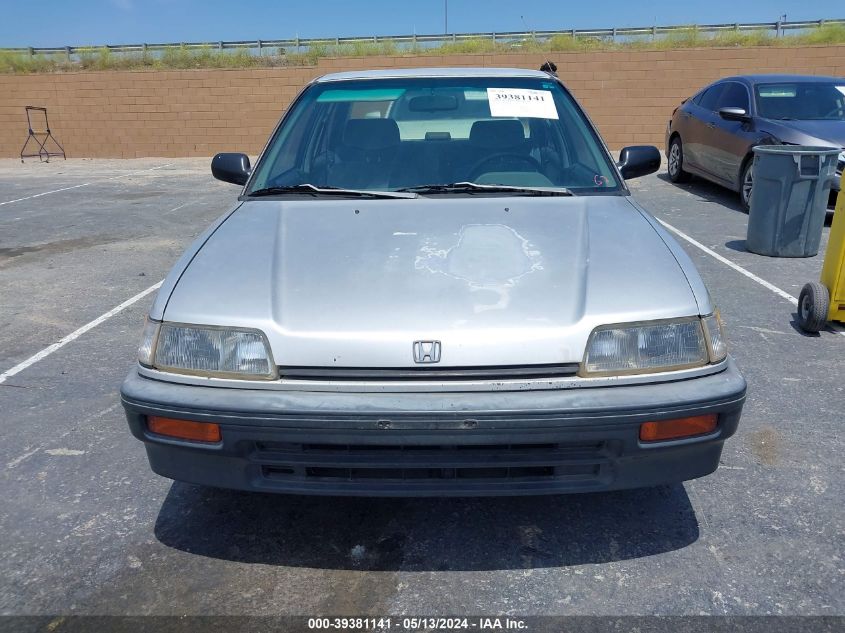 1989 Honda Civic Dx VIN: JHMED3540KS004630 Lot: 39381141