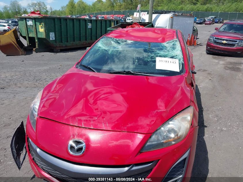 2011 Mazda Mazda3 S Sport VIN: JM1BL1K60B1372247 Lot: 39381143