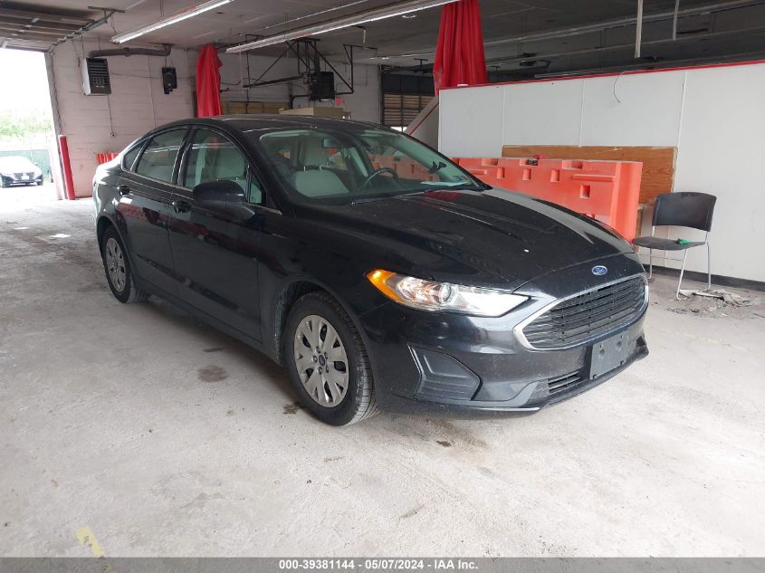 2020 Ford Fusion S VIN: 3FA6P0G77LR201557 Lot: 39381144