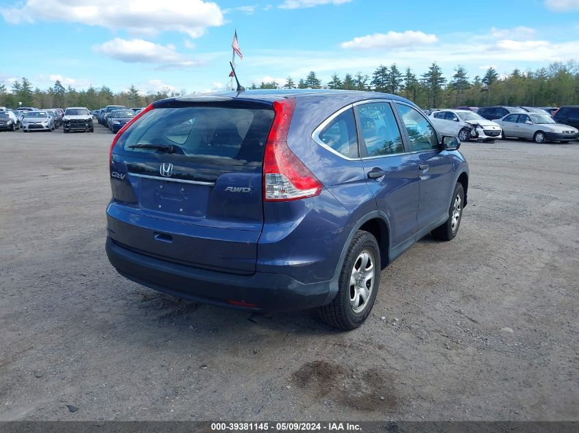 2013 HONDA CR-V LX - 2HKRM4H38DH648082