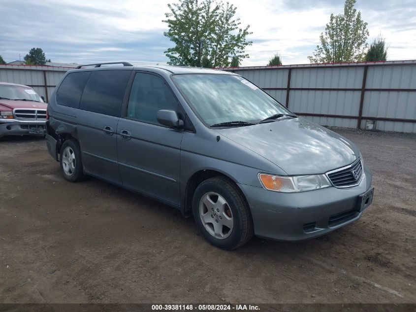 2001 Honda Odyssey Ex VIN: 2HKRL18681H009689 Lot: 39381148