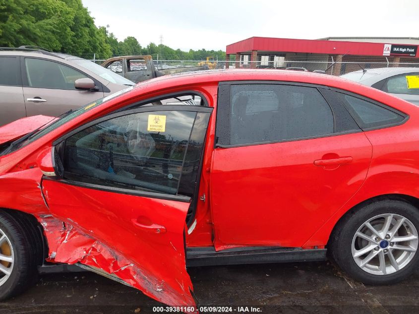 2016 Ford Focus Se VIN: 1FADP3F25GL294100 Lot: 39381160