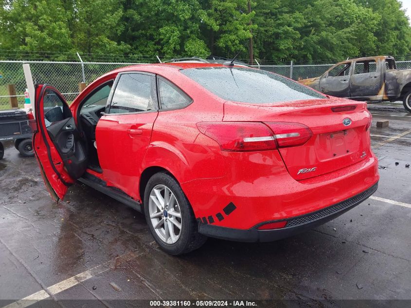 2016 Ford Focus Se VIN: 1FADP3F25GL294100 Lot: 39381160