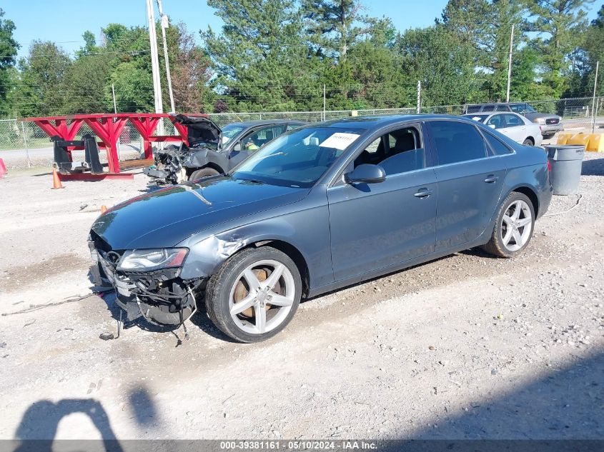 2010 Audi A4 2.0T Premium VIN: WAUFFAFLXAN036912 Lot: 40906164