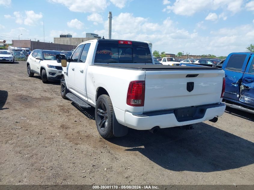 2015 Ram 1500 Sport VIN: 1C6RR6HT7FS661026 Lot: 39381170