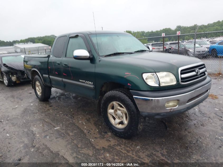 2001 Toyota Tundra Sr5 V8 VIN: 5TBBT44141S169875 Lot: 39381173