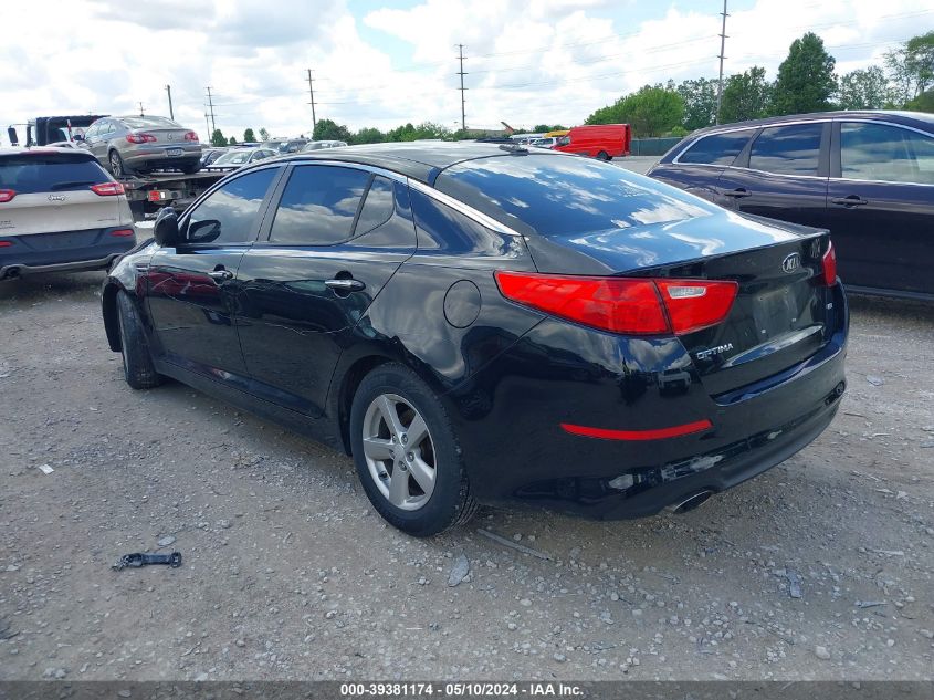 2015 Kia Optima Lx VIN: 5XXGM4A72FG379967 Lot: 39381174