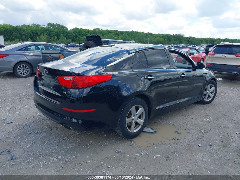 2015 Kia Optima Lx VIN: 5XXGM4A72FG379967 Lot: 39381174