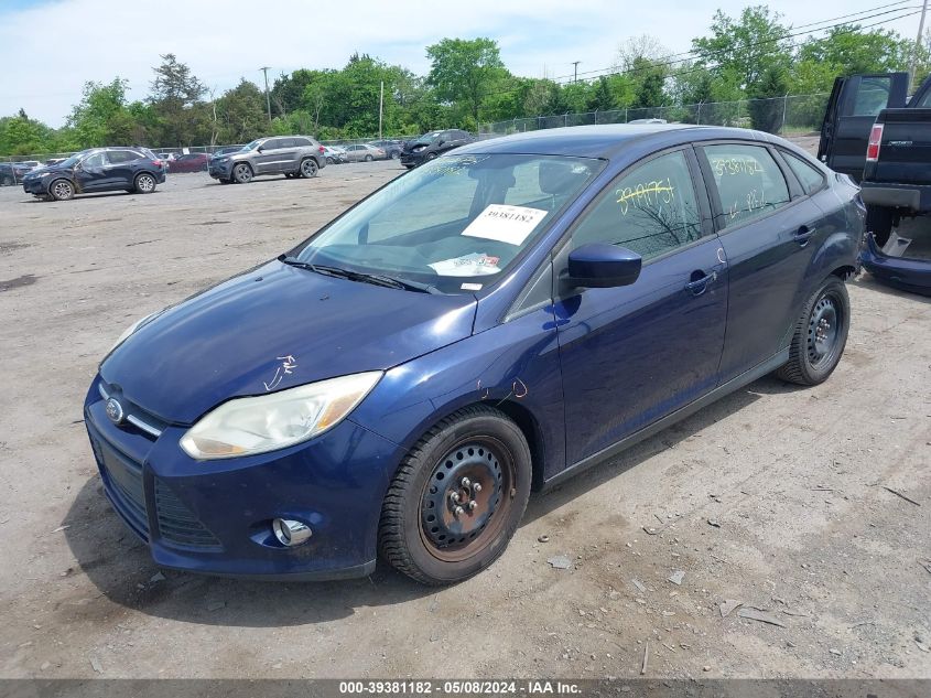 2012 Ford Focus Se VIN: 1FAHP3F25CL148601 Lot: 39381182