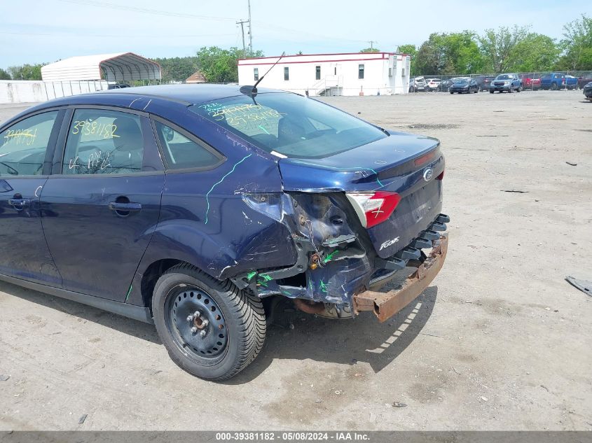 2012 Ford Focus Se VIN: 1FAHP3F25CL148601 Lot: 39381182