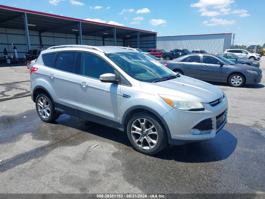 2014 Ford Escape Titanium VIN: 1FMCU0JX8EUC01427 Lot: 39381183