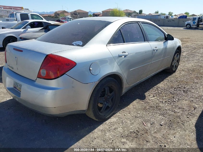 2007 Pontiac G6 VIN: 1G2ZG58B674111035 Lot: 39381184