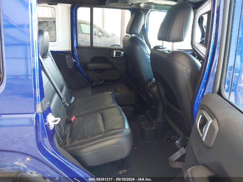 2019 Jeep Wrangler Unlimited Sahara 4X4 VIN: 1C4HJXEG9KW612809 Lot: 39381217