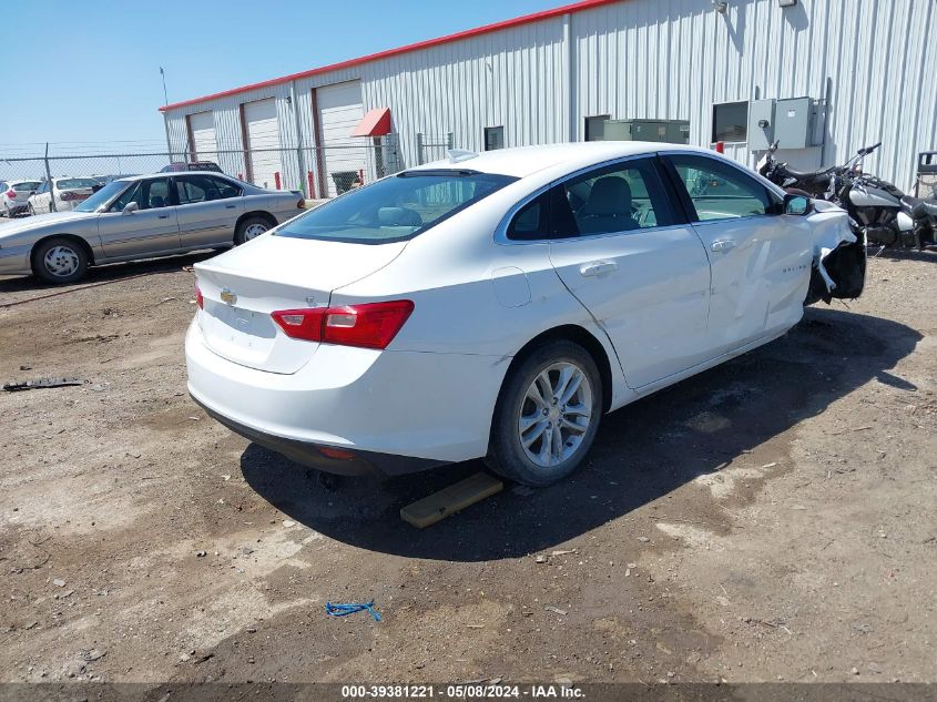 2016 Chevrolet Malibu 1Lt VIN: 1G1ZE5ST9GF205491 Lot: 39381221