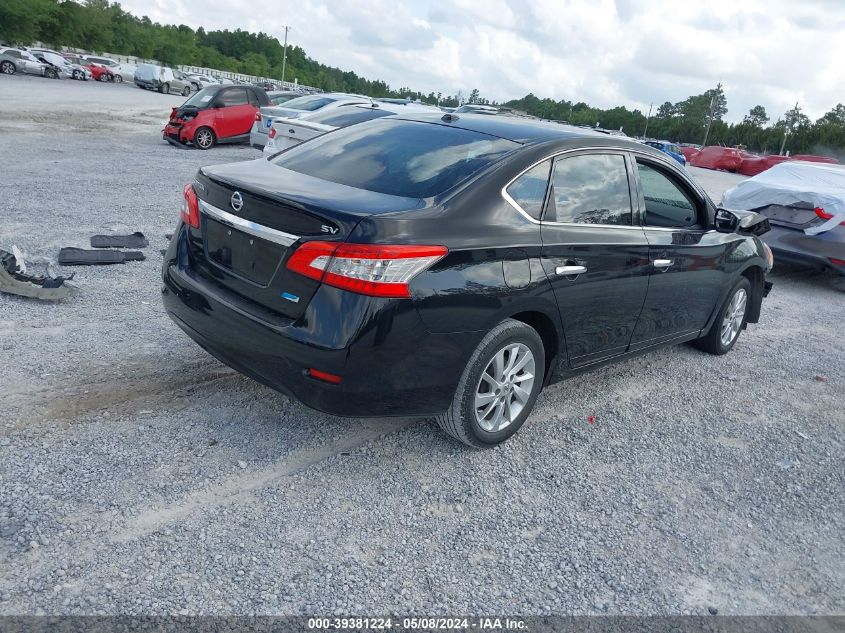 2014 Nissan Sentra Sv VIN: 3N1AB7AP5EY224867 Lot: 39381224