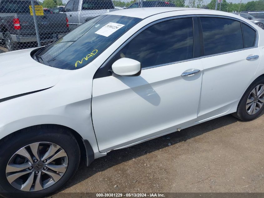 2015 Honda Accord Lx VIN: 1HGCR2F31FA231574 Lot: 39381229