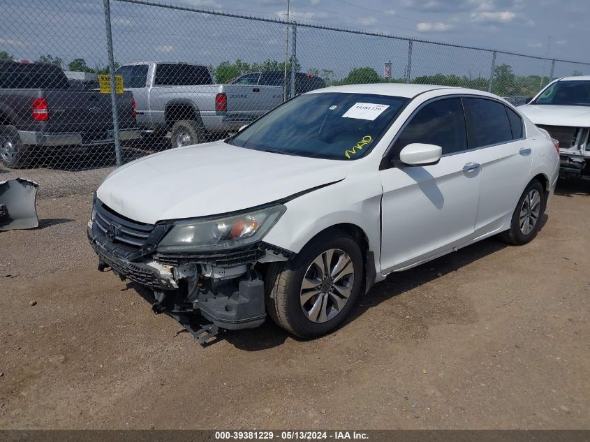 2015 Honda Accord Lx VIN: 1HGCR2F31FA231574 Lot: 39381229