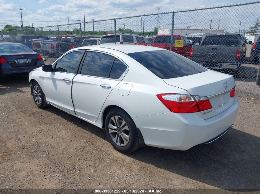 2015 Honda Accord Lx VIN: 1HGCR2F31FA231574 Lot: 39381229