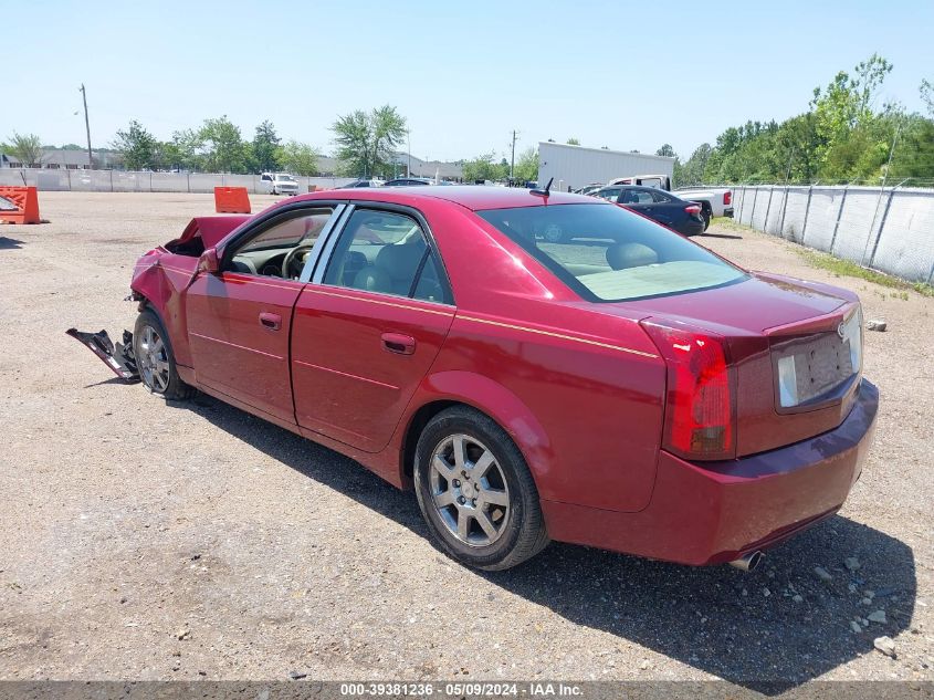 2007 Cadillac Cts Standard VIN: 1G6DP577270162707 Lot: 39381236