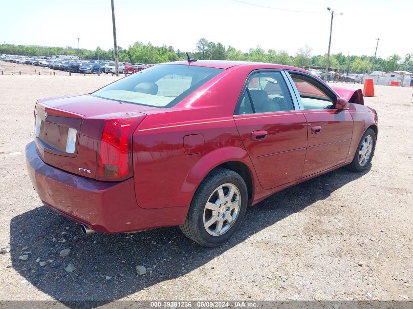 2007 Cadillac Cts Standard VIN: 1G6DP577270162707 Lot: 39381236