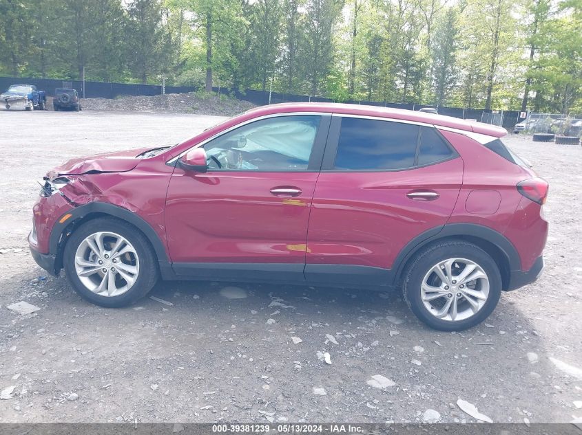 2020 Buick Encore Gx Fwd Preferred VIN: KL4MMBS25LB117656 Lot: 39381239