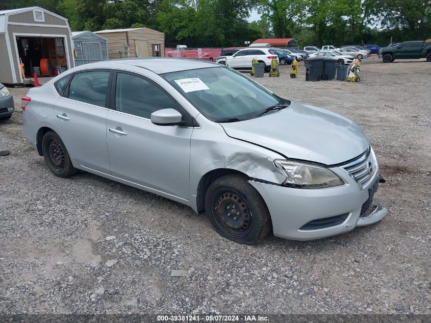 3N1AB7AP2DL649457 | 2013 NISSAN SENTRA