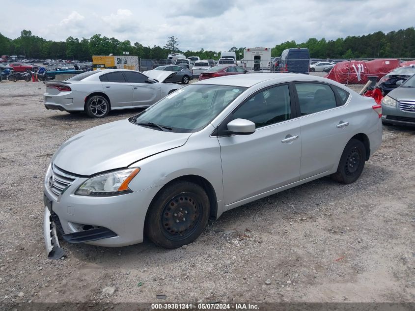 3N1AB7AP2DL649457 | 2013 NISSAN SENTRA