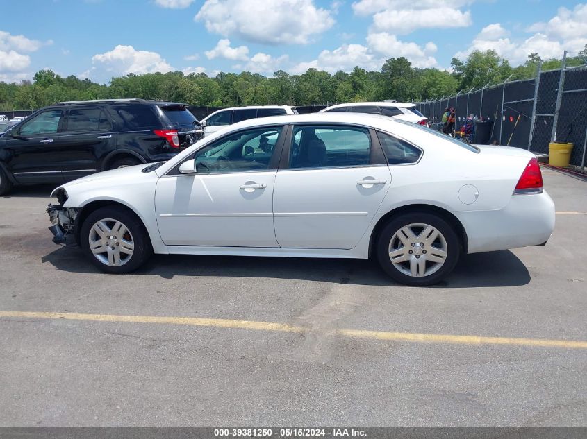 2014 Chevrolet Impala Limited Lt VIN: 2G1WB5E37E1105448 Lot: 39381250